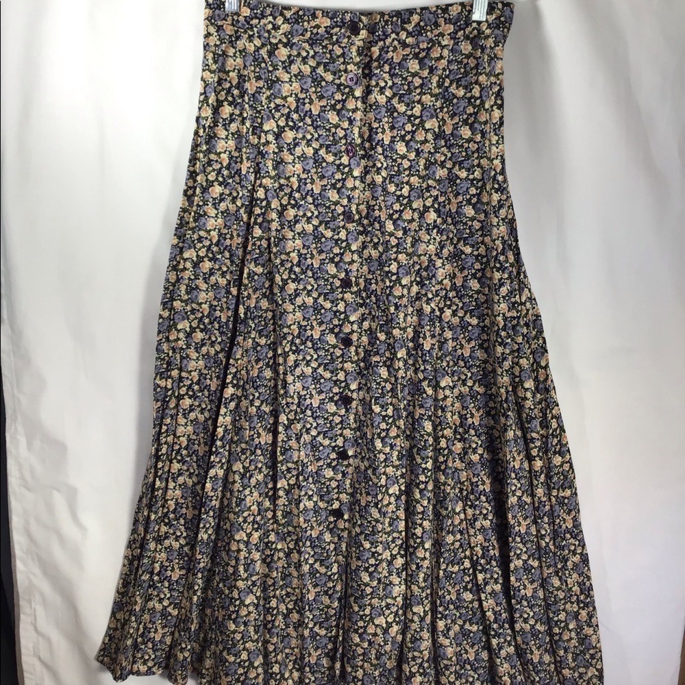Spring Skirt flower pattern